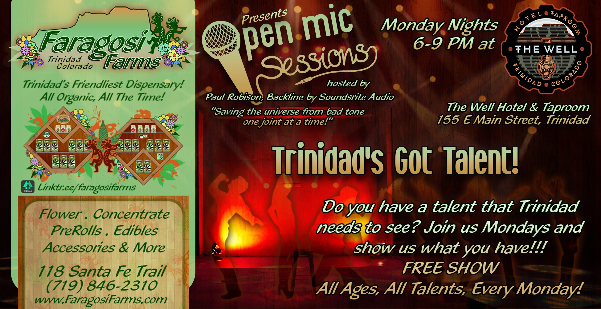 Open Mic Night at the well