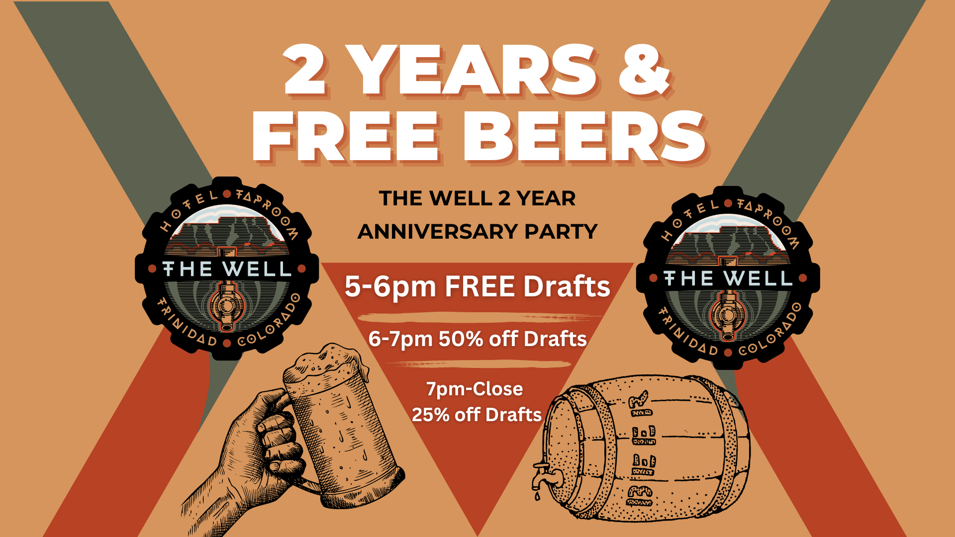 2 years & Free Beers 2 image